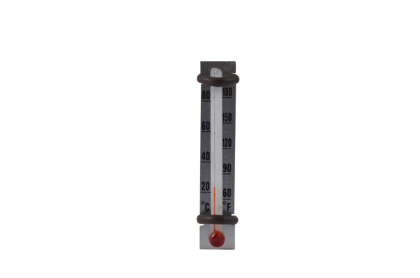 2" Glass Thermometer, 60-180°F/C