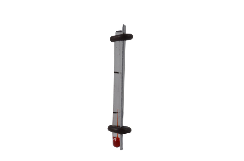 2" Glass Thermometer, 60-180°F/C