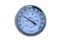 3" stainless steel bimetal thermometer with a polycarbonate lens. Varied mounting types, stem length, and temperature ranges. 1/2" npt connection and 1/4" stem diameter. Front view of bimetal thermometer 0 to 250